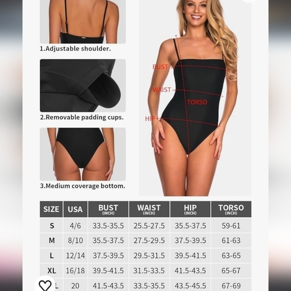 RELLECIGA Hawaiian Inspired Floral One Piece Swimsuit - Size S - Picture 12 of 12